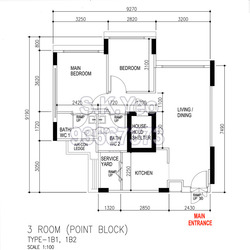 Blk 623C Punggol Central (Punggol), HDB 3 Rooms #206529931